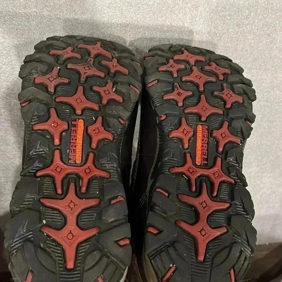 [US7]Black Slate Merrell Polarand Rove  Peak Women Mid-Calf Winter Boots - Picture 10 of 10